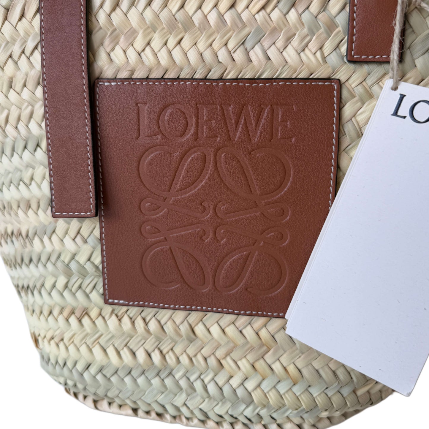 Loewe Korbtasche Medium Tan