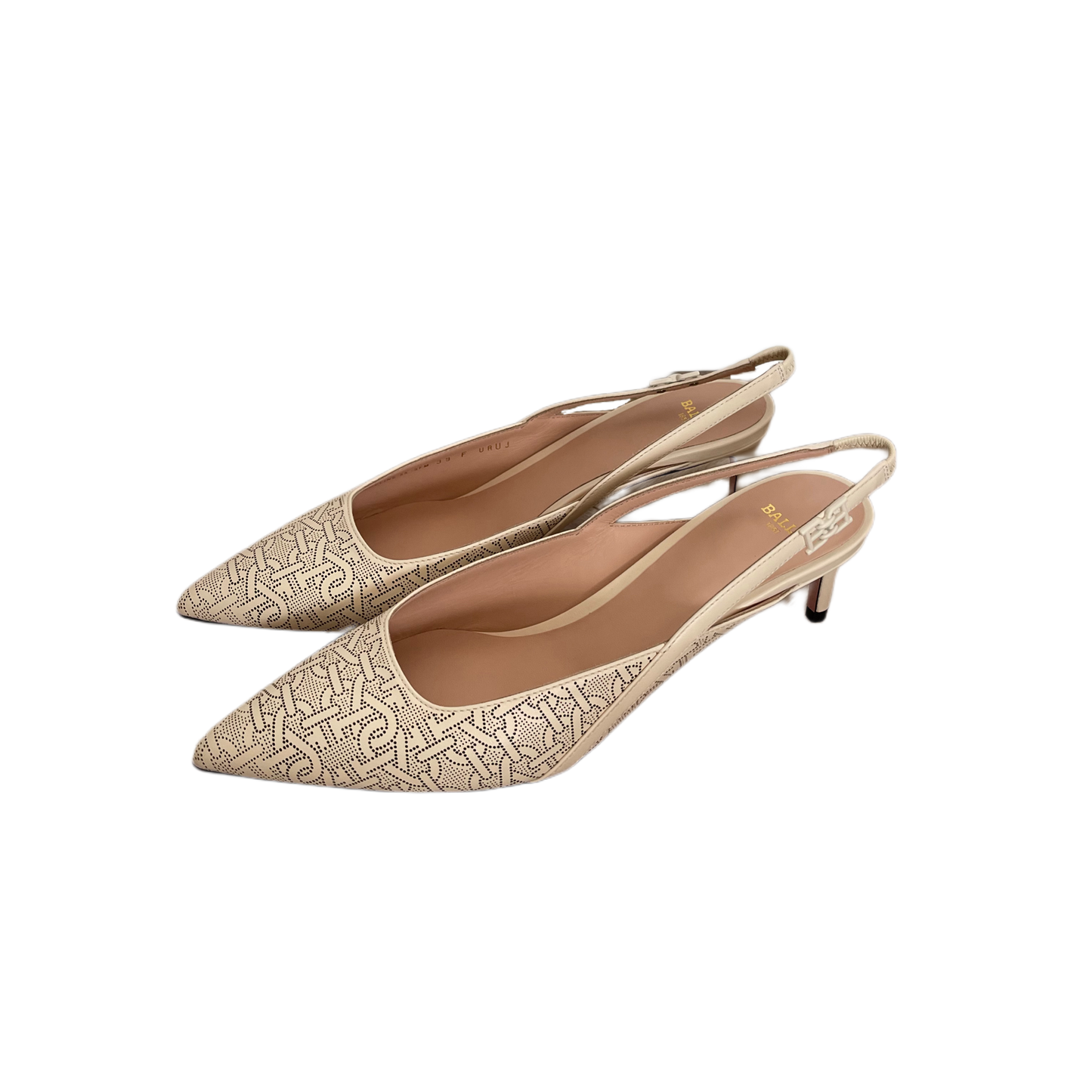 Bally Edeline Slingback Pumps Beige