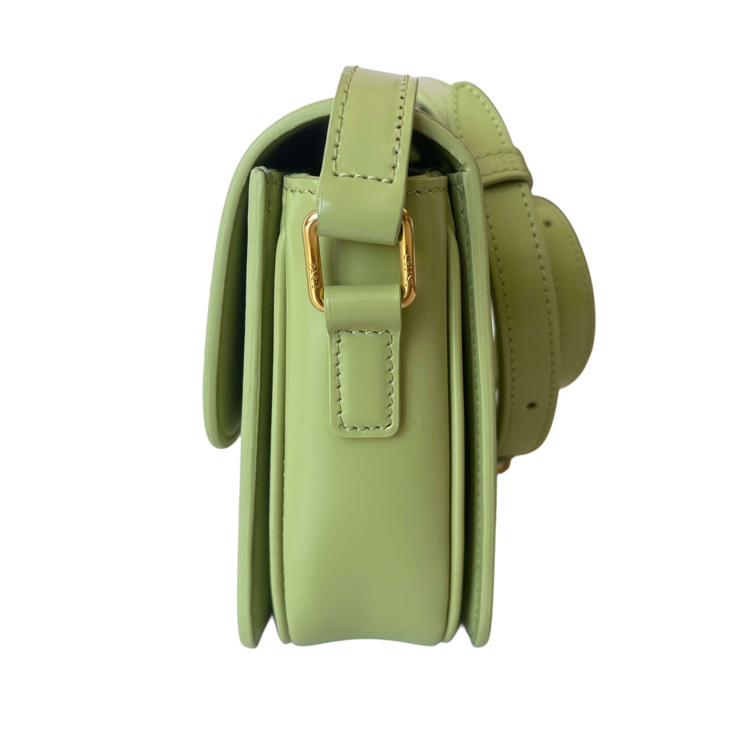 Celine Triomphe Teen Tasche Almond Green