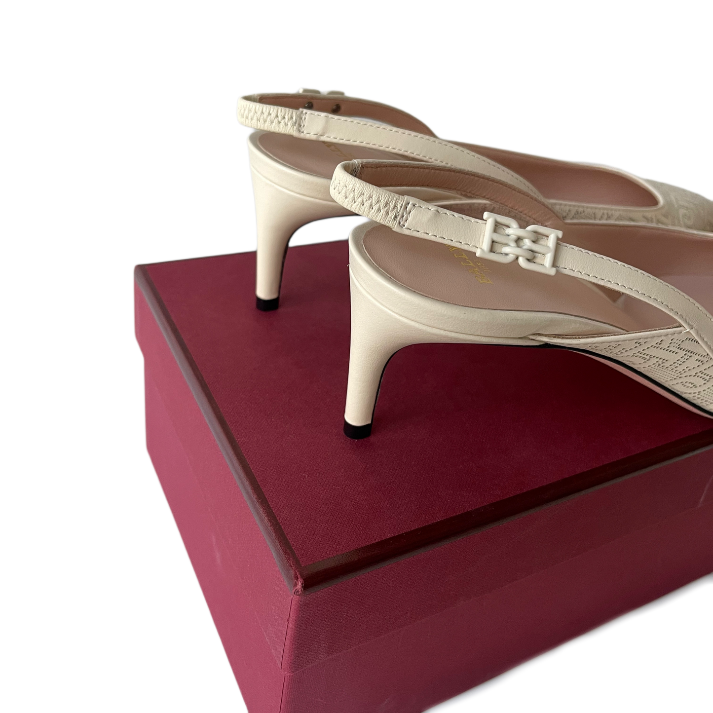 Bally Edeline Slingback Pumps Beige