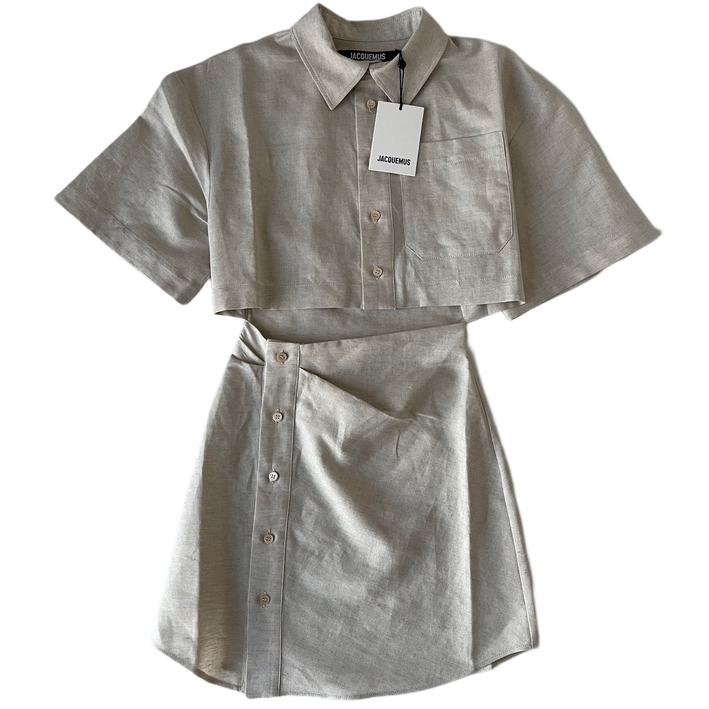 Jacquemus La Robe Arles Beige