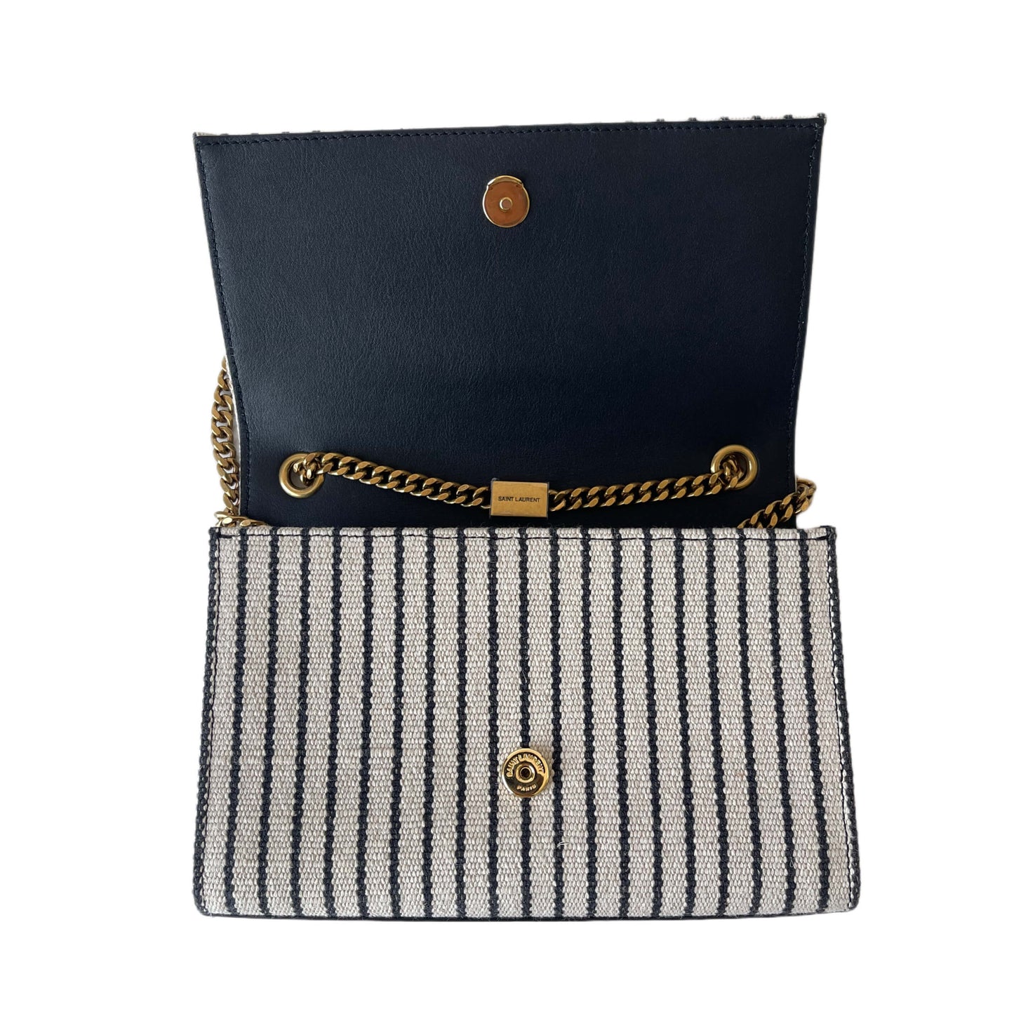 Saint Laurent Kate small Umhängetasche aus Canvas