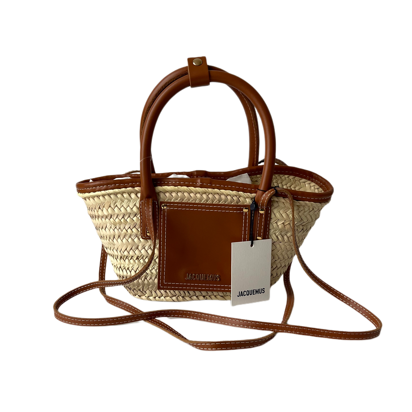 Jacquemus Le Petit Panier Soli Light Brown