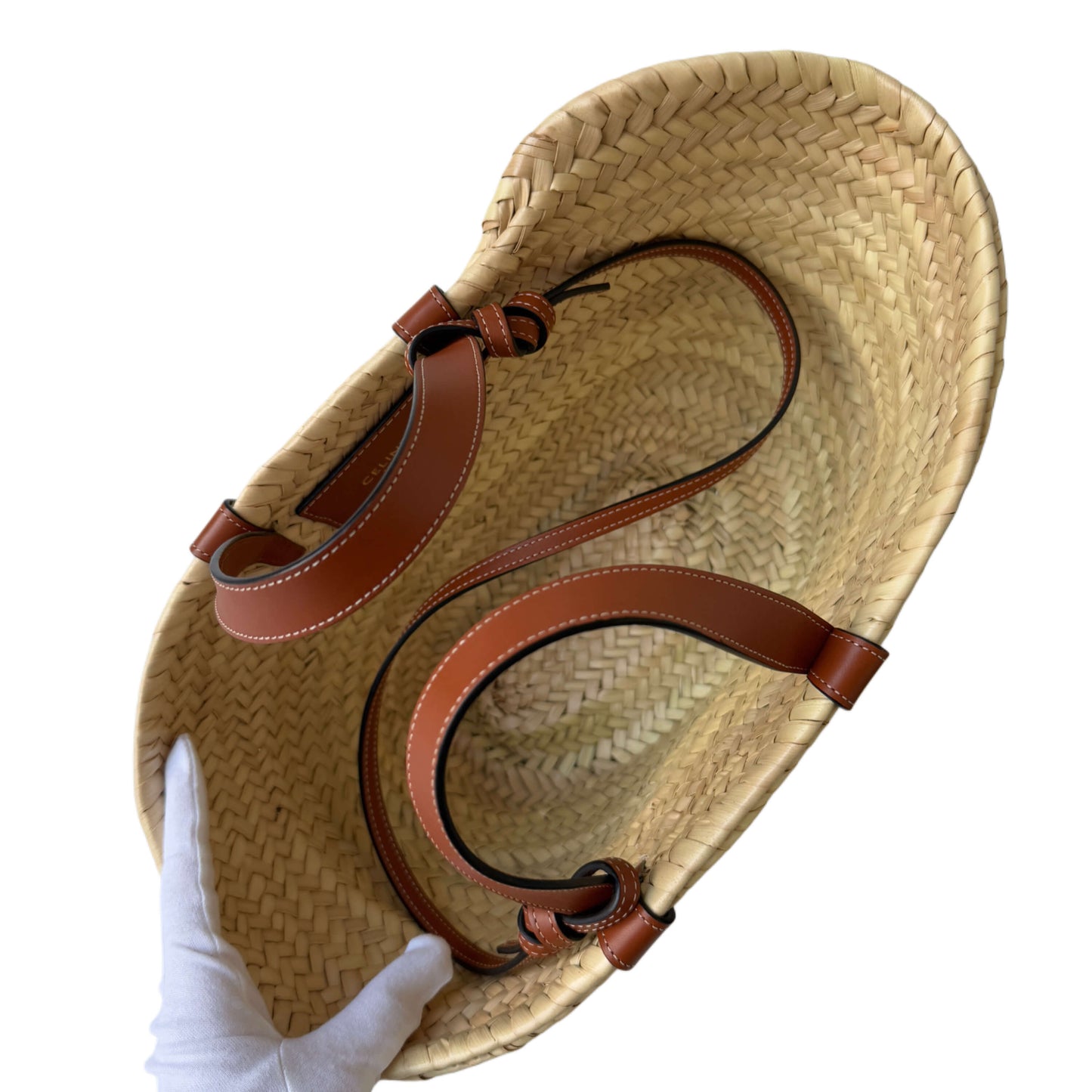 Sac Céline Teen Basket Tan