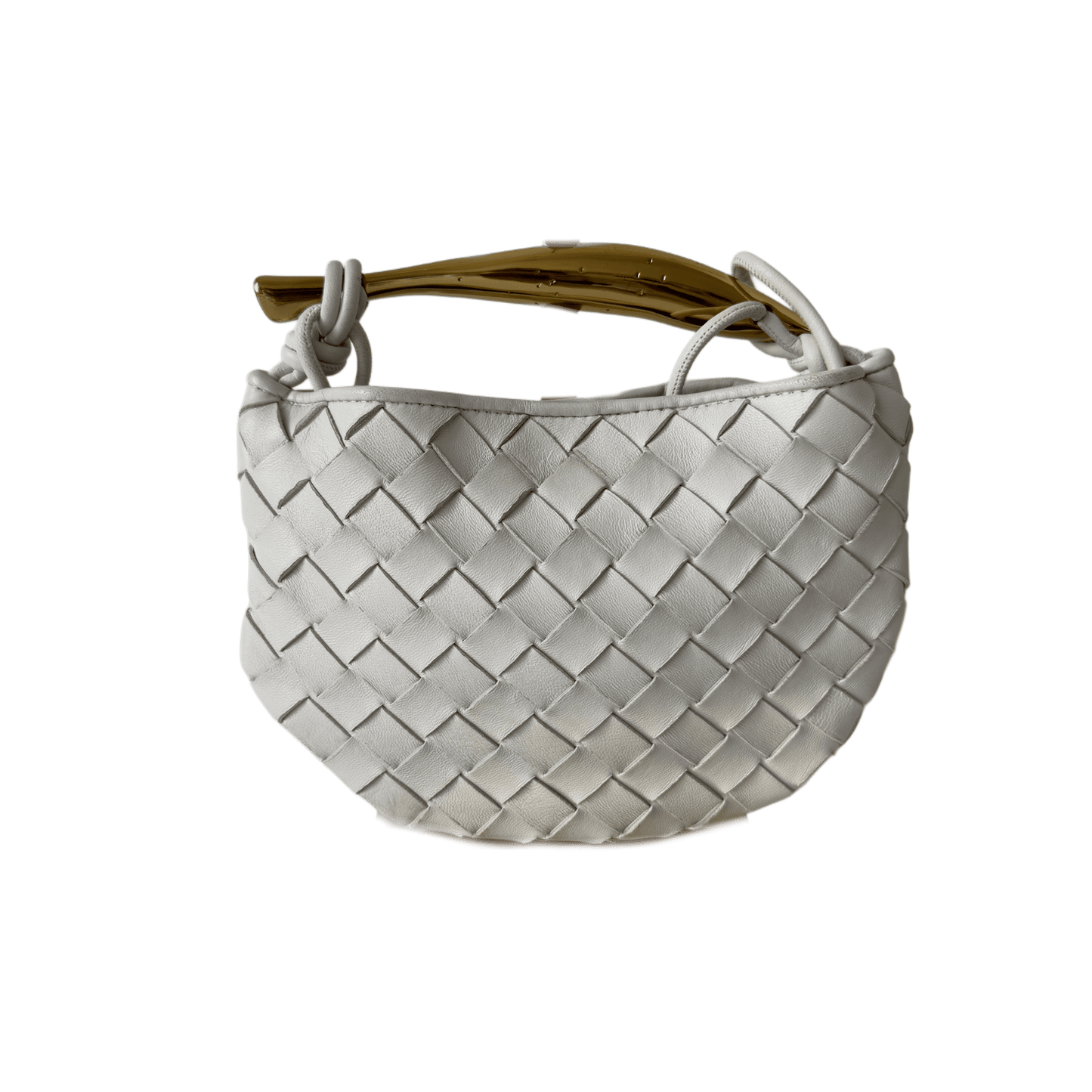 Bottega Veneta Baby Sardine Chalk