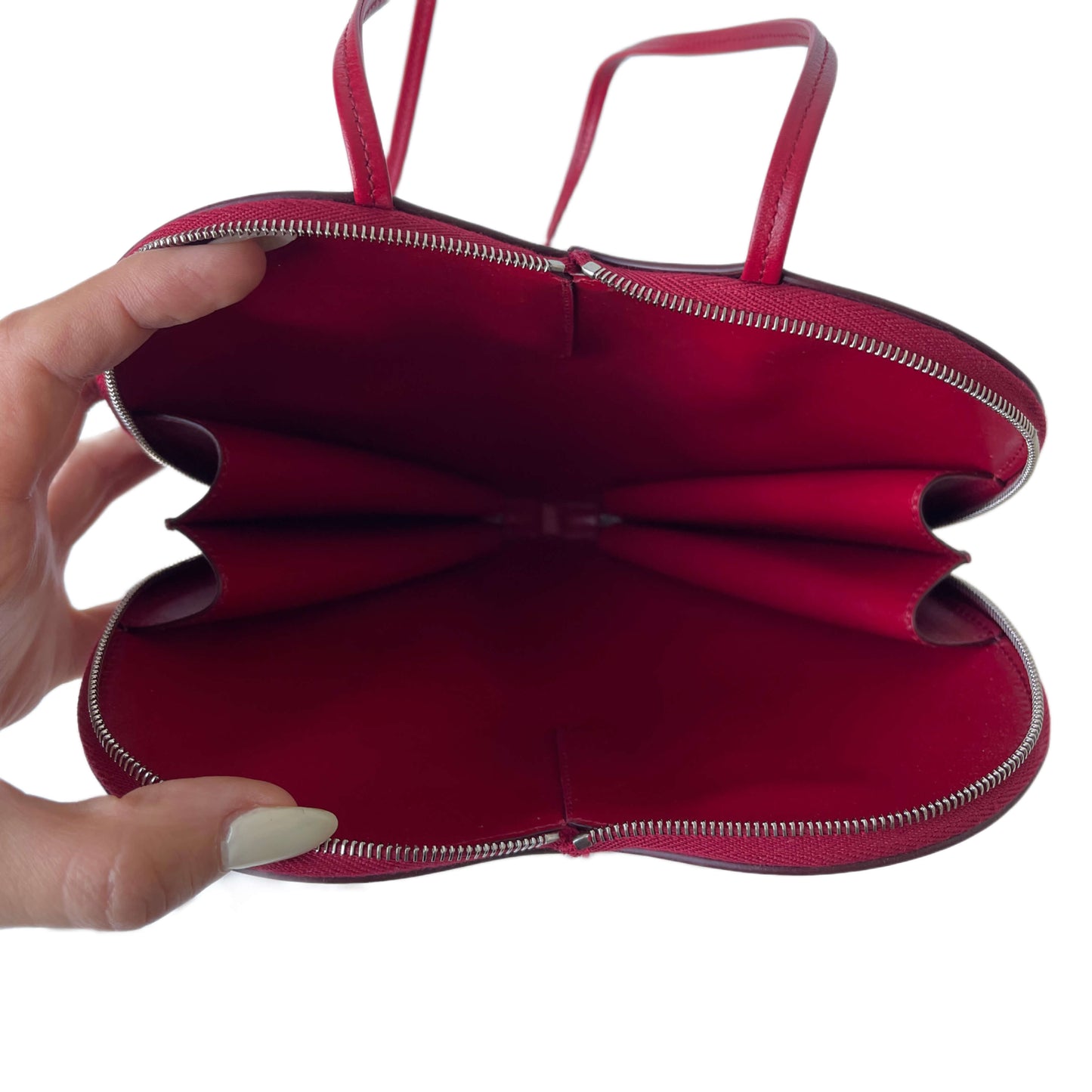 Alaïa Le Coeur Umhängetasche Rot