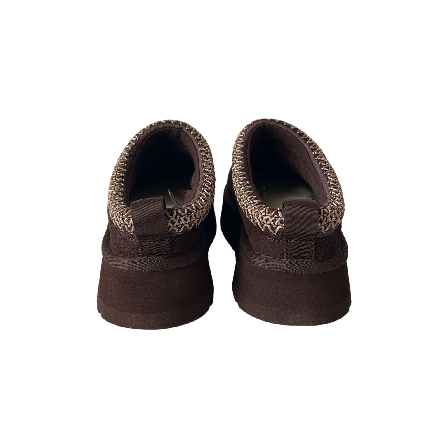 UGG Tazz Platform Slippers Burned Cedar