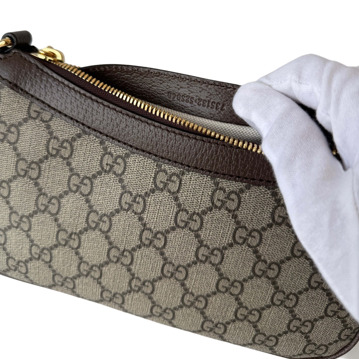Gucci Ophidia Schultertasche Braun
