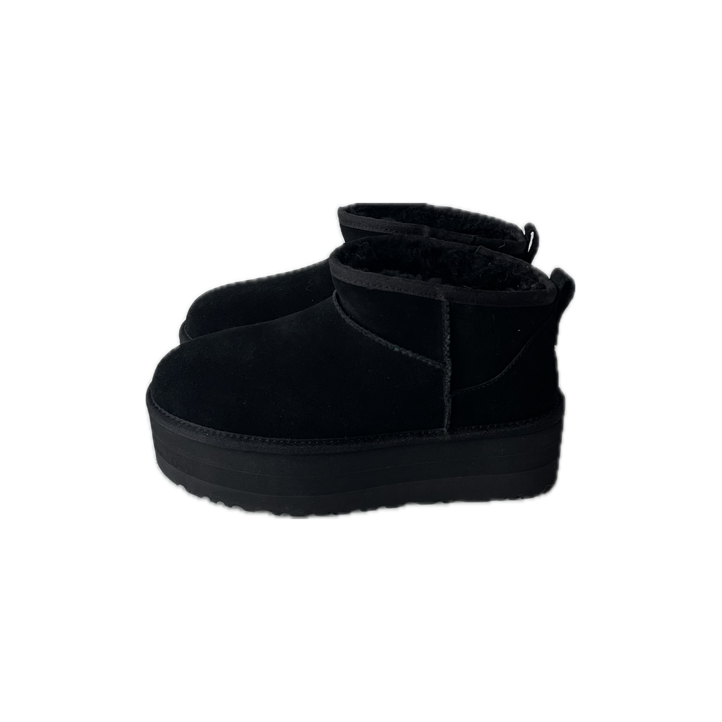 UGG Classic Ultra Mini Plateaustiefel Black