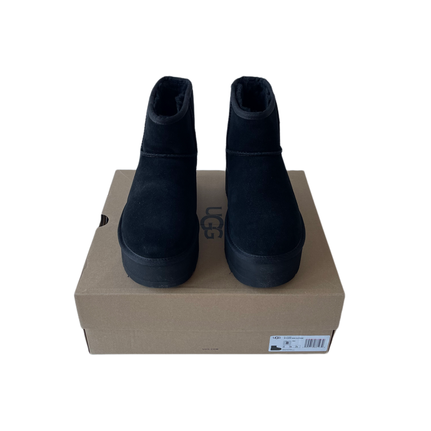 UGG Classic Mini Platform Boots Black