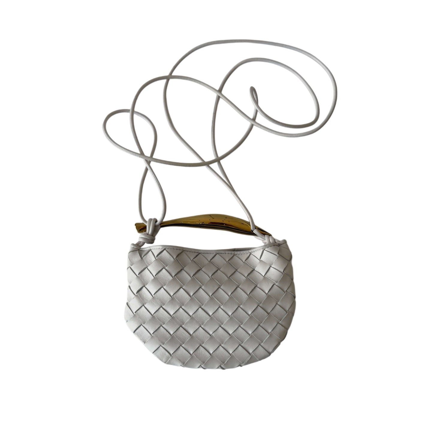 Bottega Veneta Baby Sardine Chalk