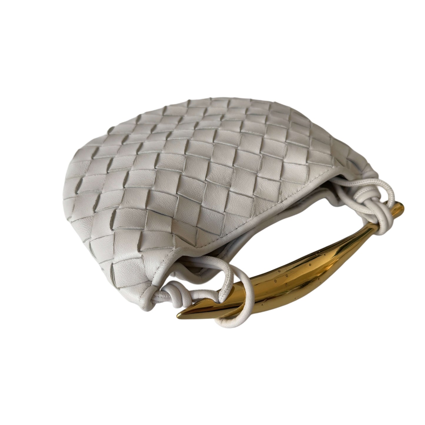 Bottega Veneta Baby Sardine Chalk
