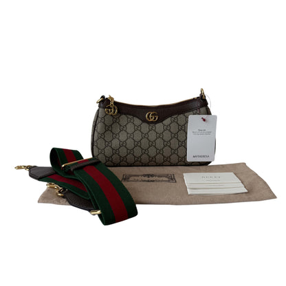 Gucci Ophidia Schultertasche Braun