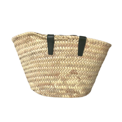 Céline Teen Basket Bag Khaki