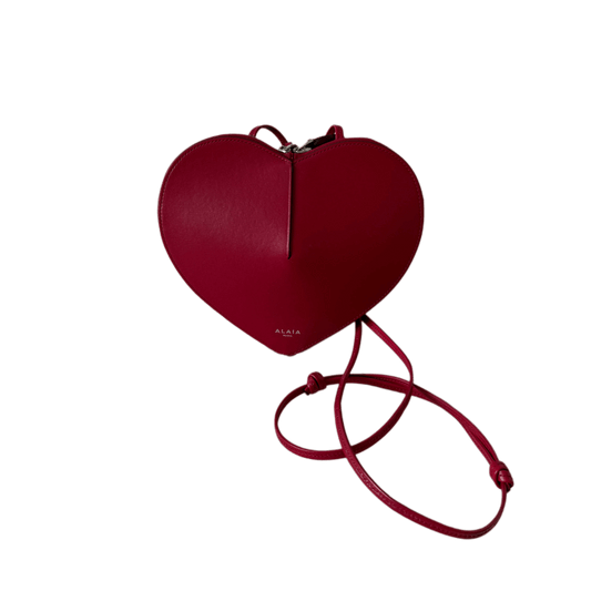 Alaïa Le Coeur Tasche Rot