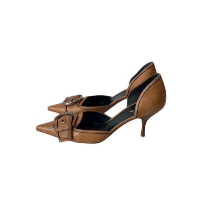 Prada Vintage Pumps Braun