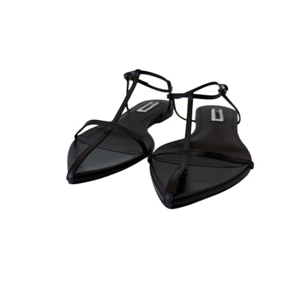 Jil Sander Tripon Sandalen Schwarz