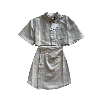 Jacquemus La Robe Arles Beige